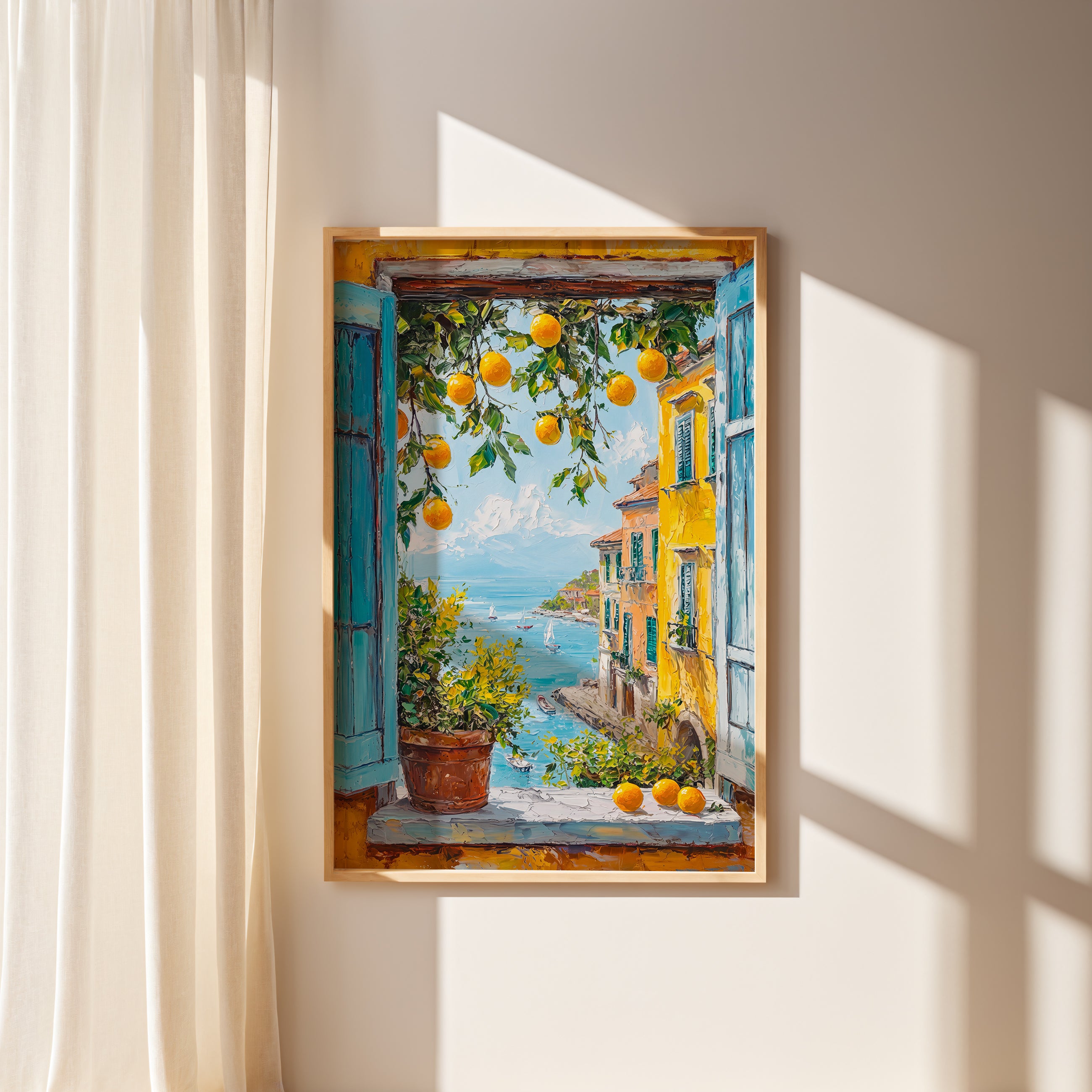 Framed by Lemons - NufsArt