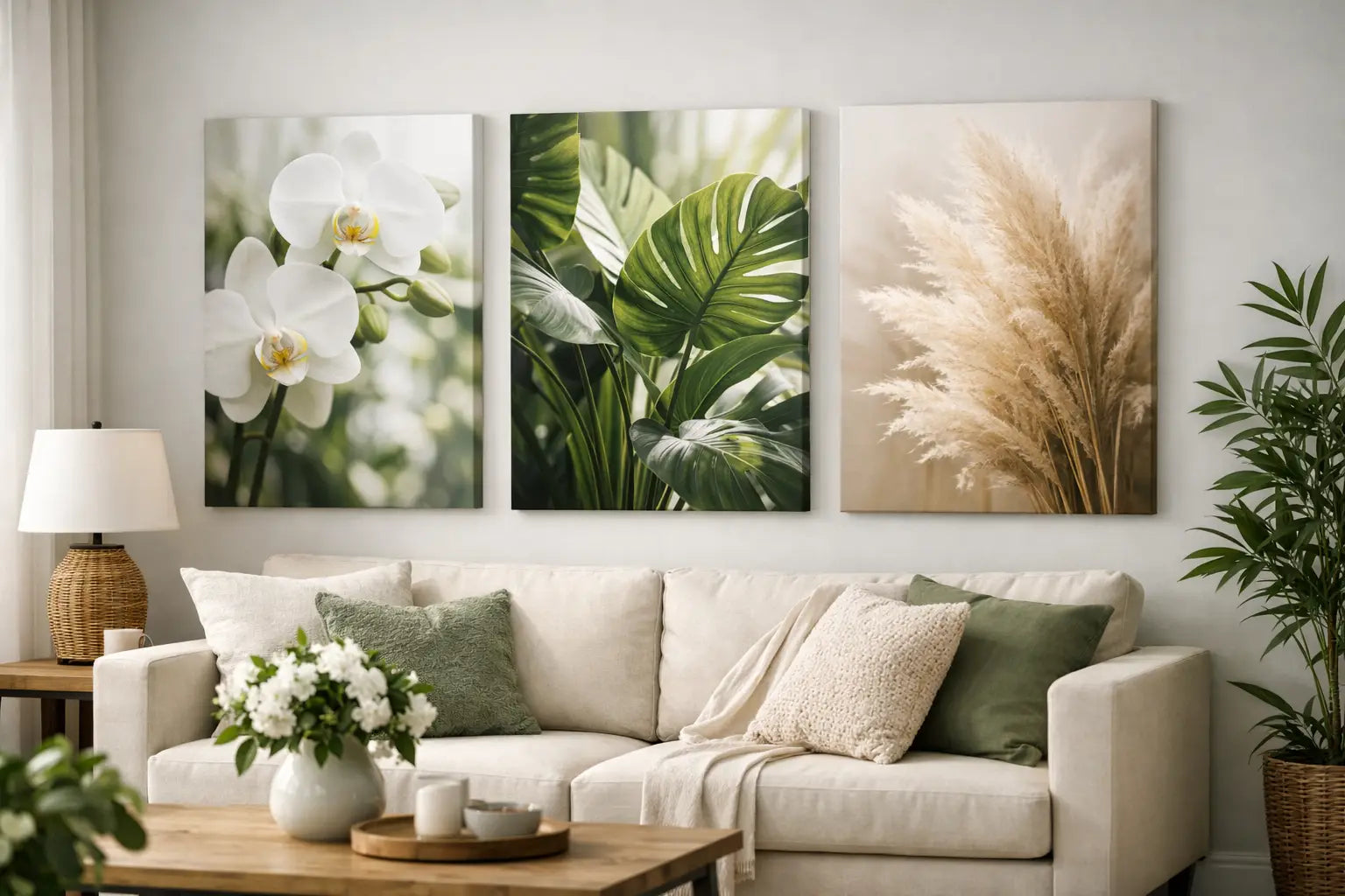 How Botanical Canvas Wall Art Changes a Room