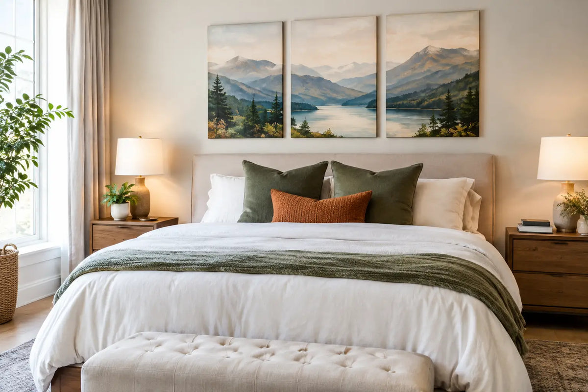 Canvas Art Bedroom Makeover Ideas That Feel Personal