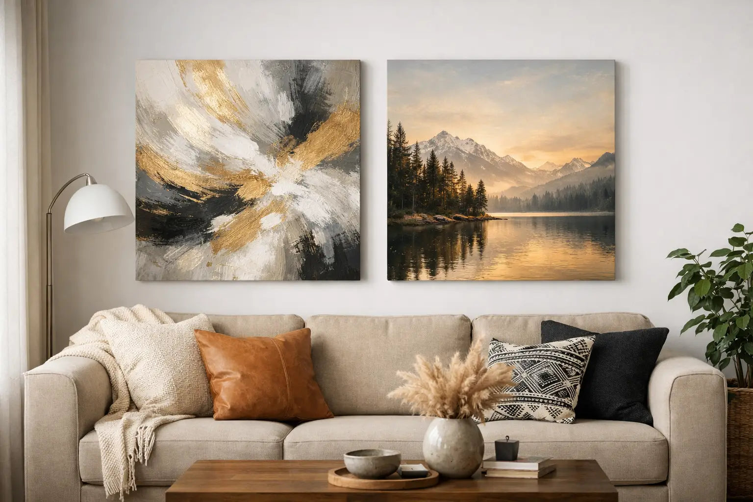 Canvas Wall Art That Completes a Room