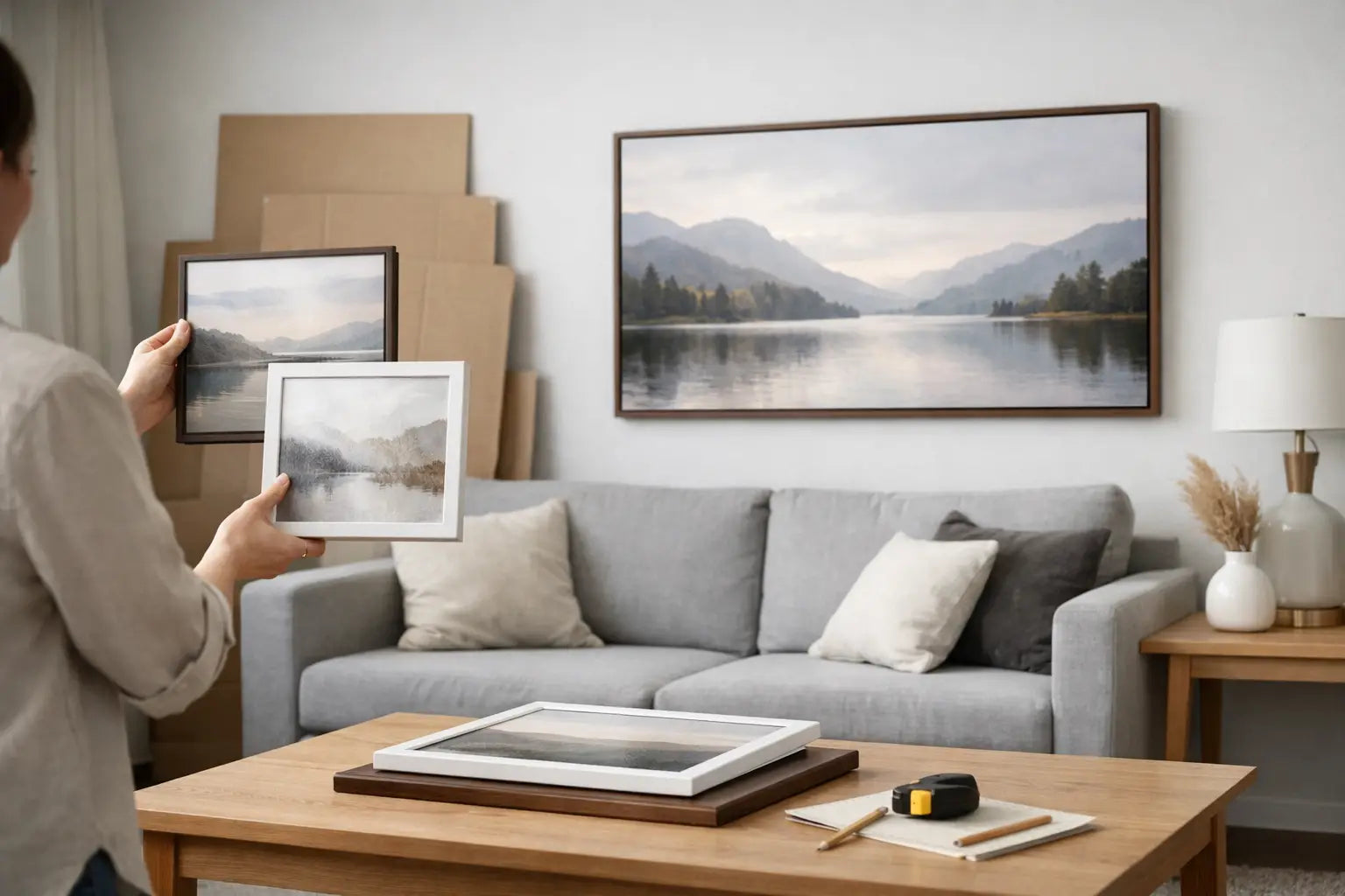 How Big Should Wall Art Be?