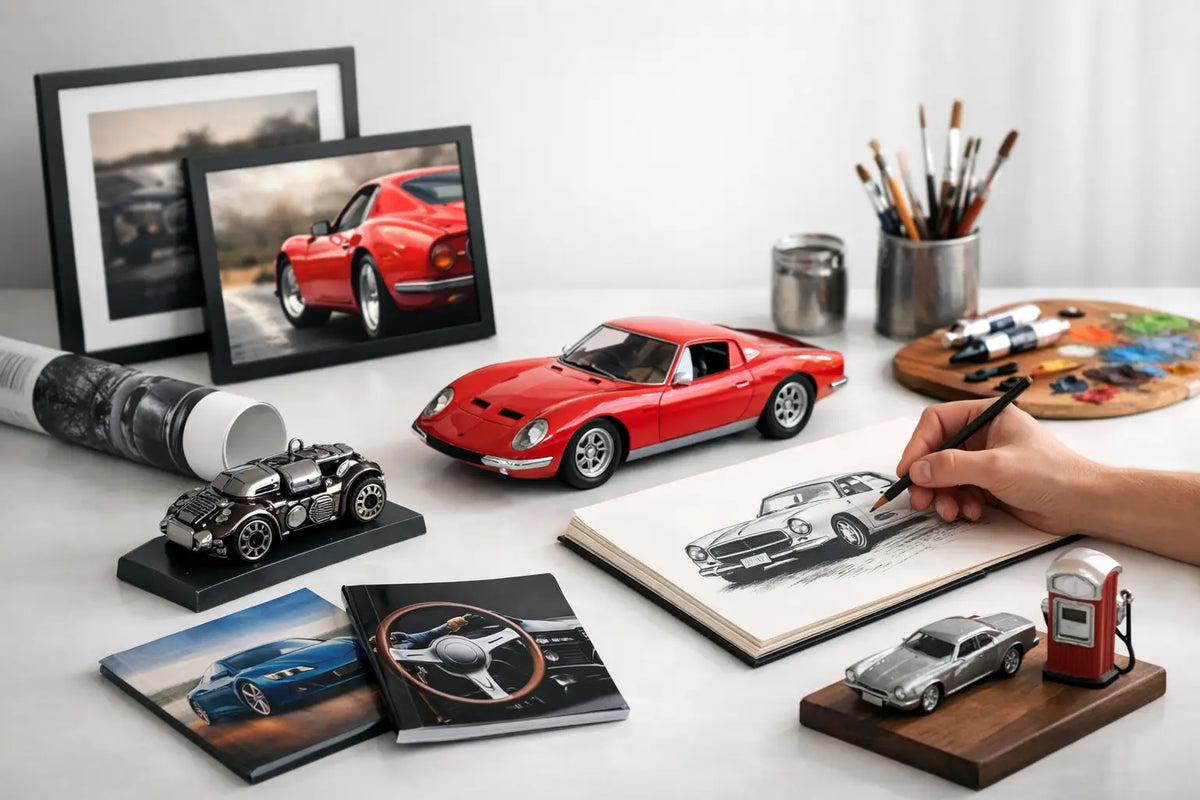 12 Best Automotive Art Gifts for Car Lovers