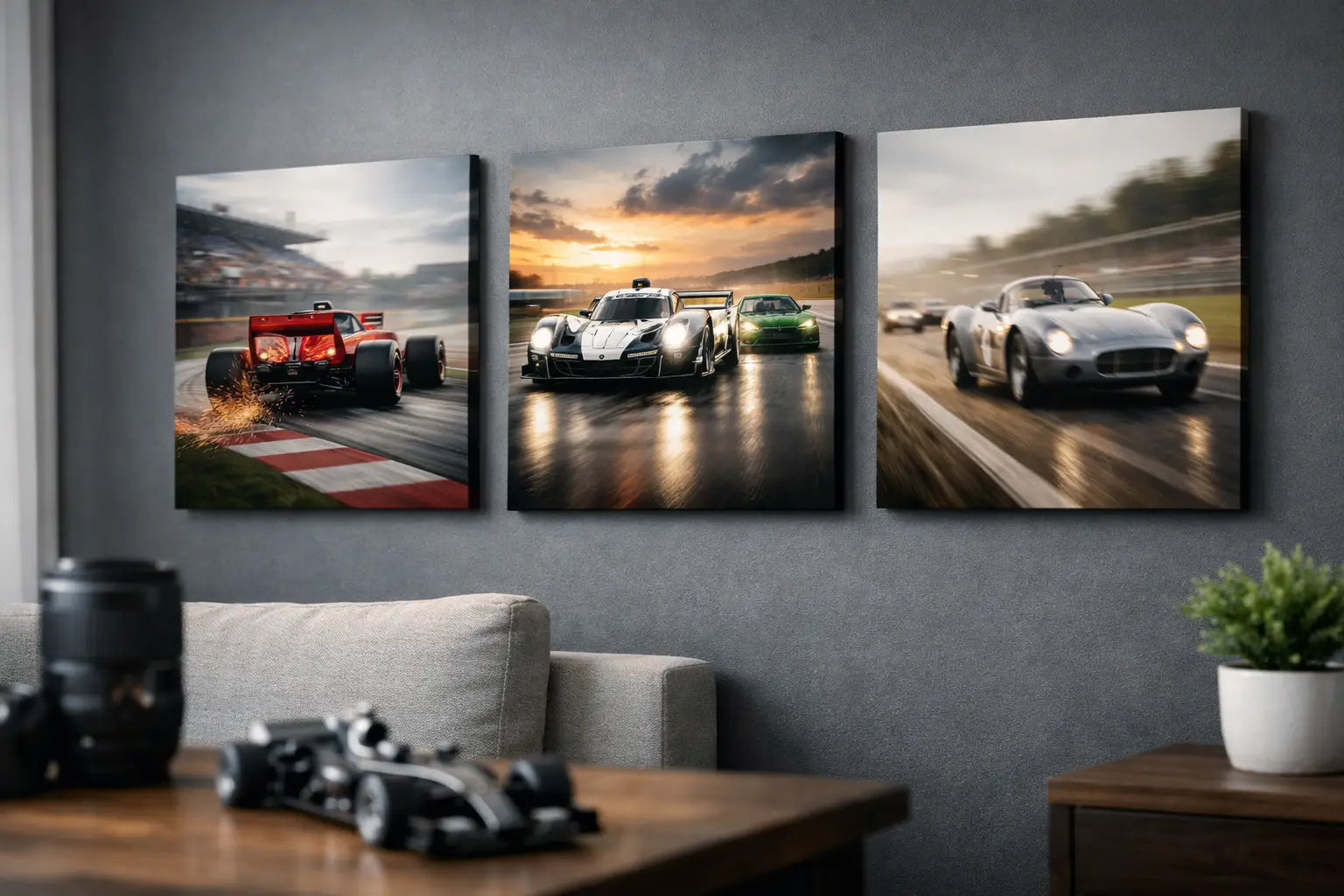 Motorsport Canvas Prints for Bold Walls