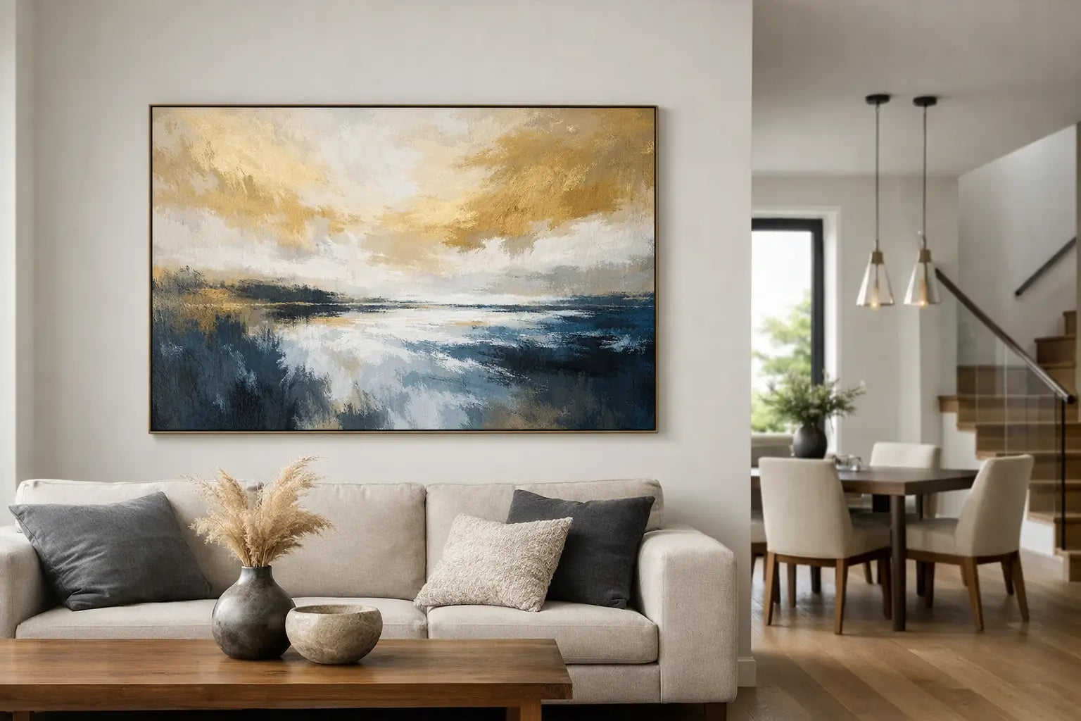 Where to Hang Large Artwork for Maximum Impact