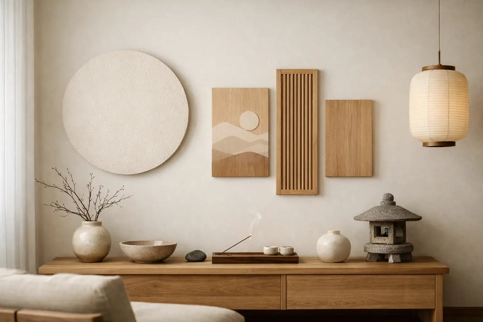 Japanese Minimalism Wall Decor That Feels Calm