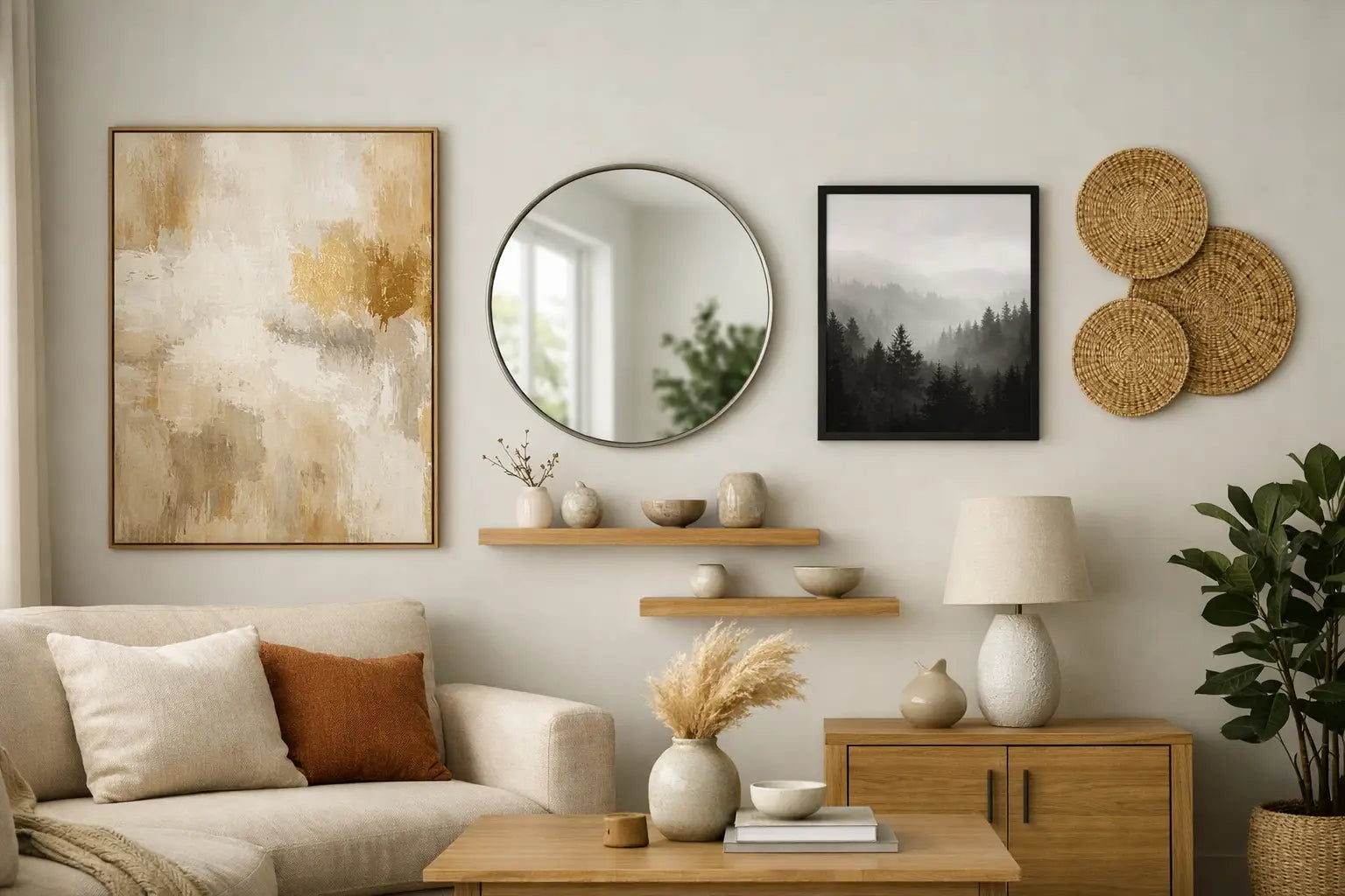 Wall Decor That Makes a Room Feel Finished