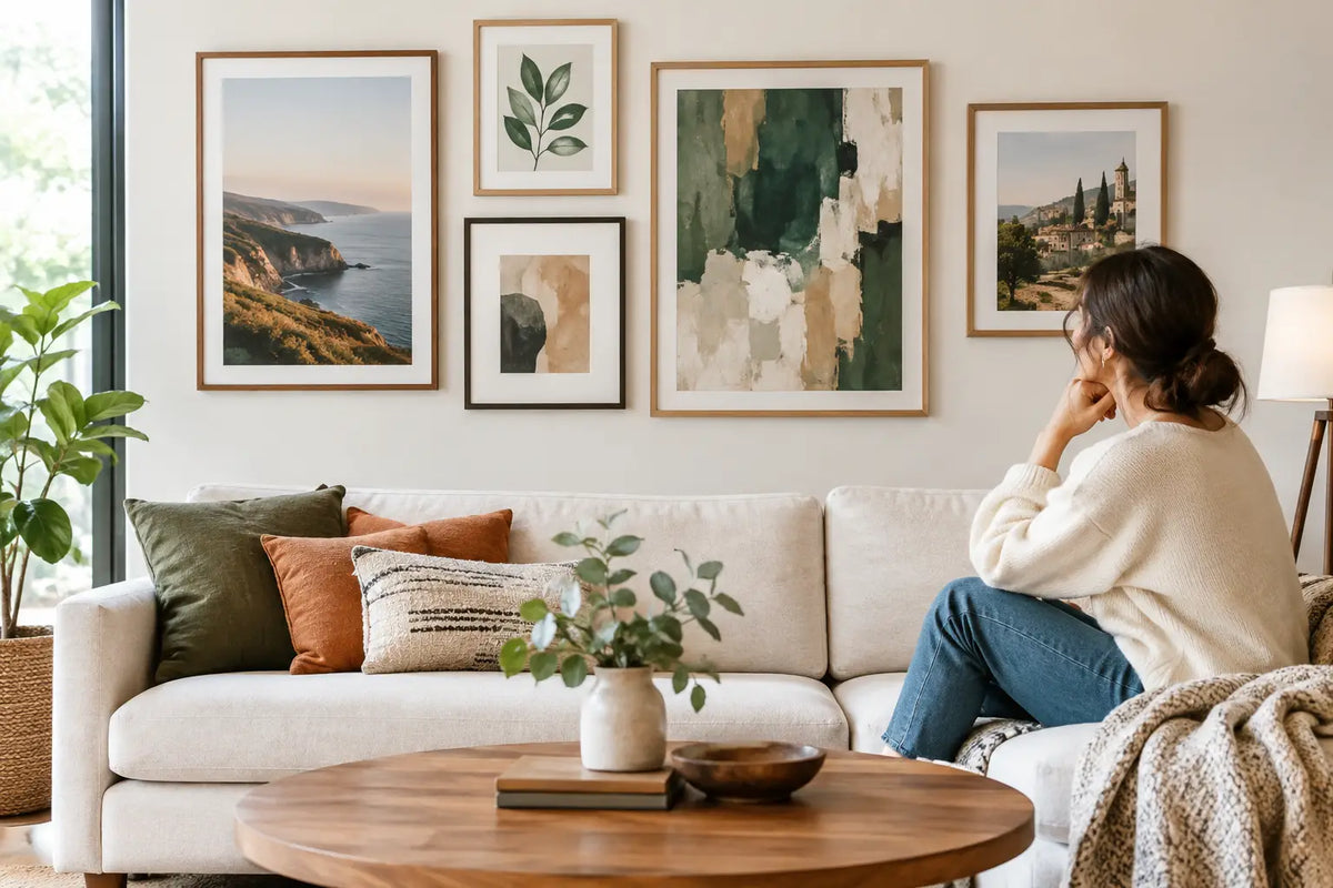 A Guide to Curated Wall Art That Feels Like You