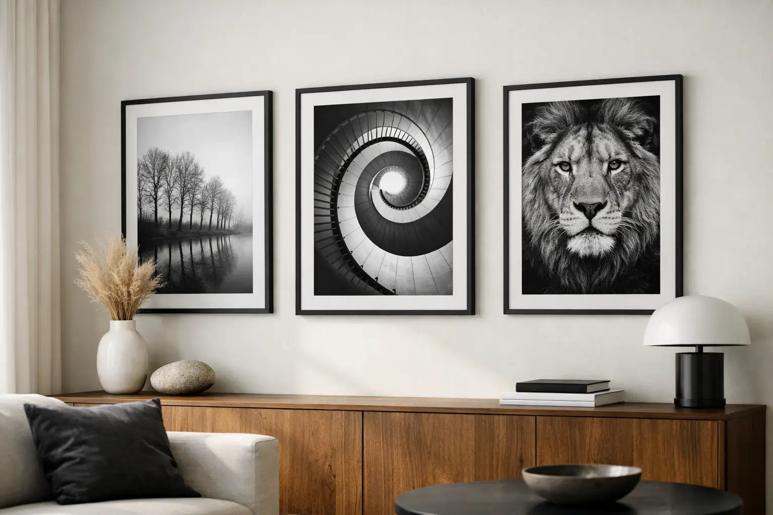 Black and White Photography Prints That Define a Room