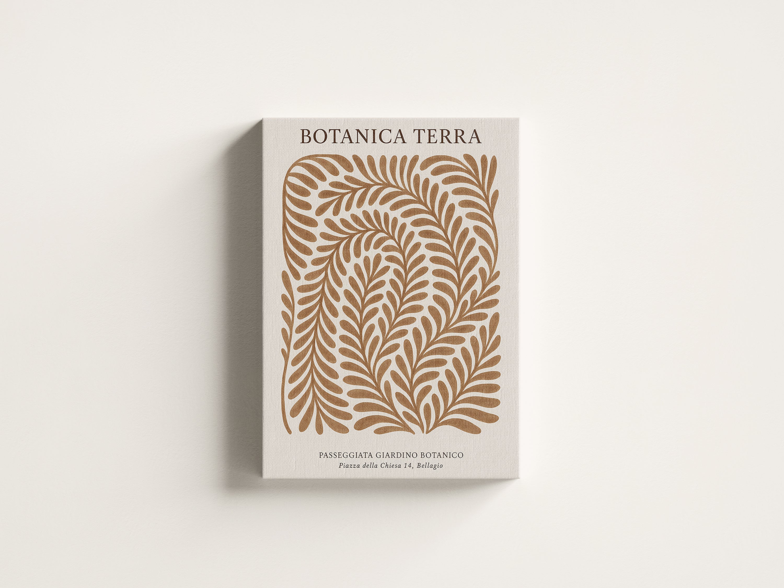 Botanica Terra - Earth-Toned Botanical Art Print