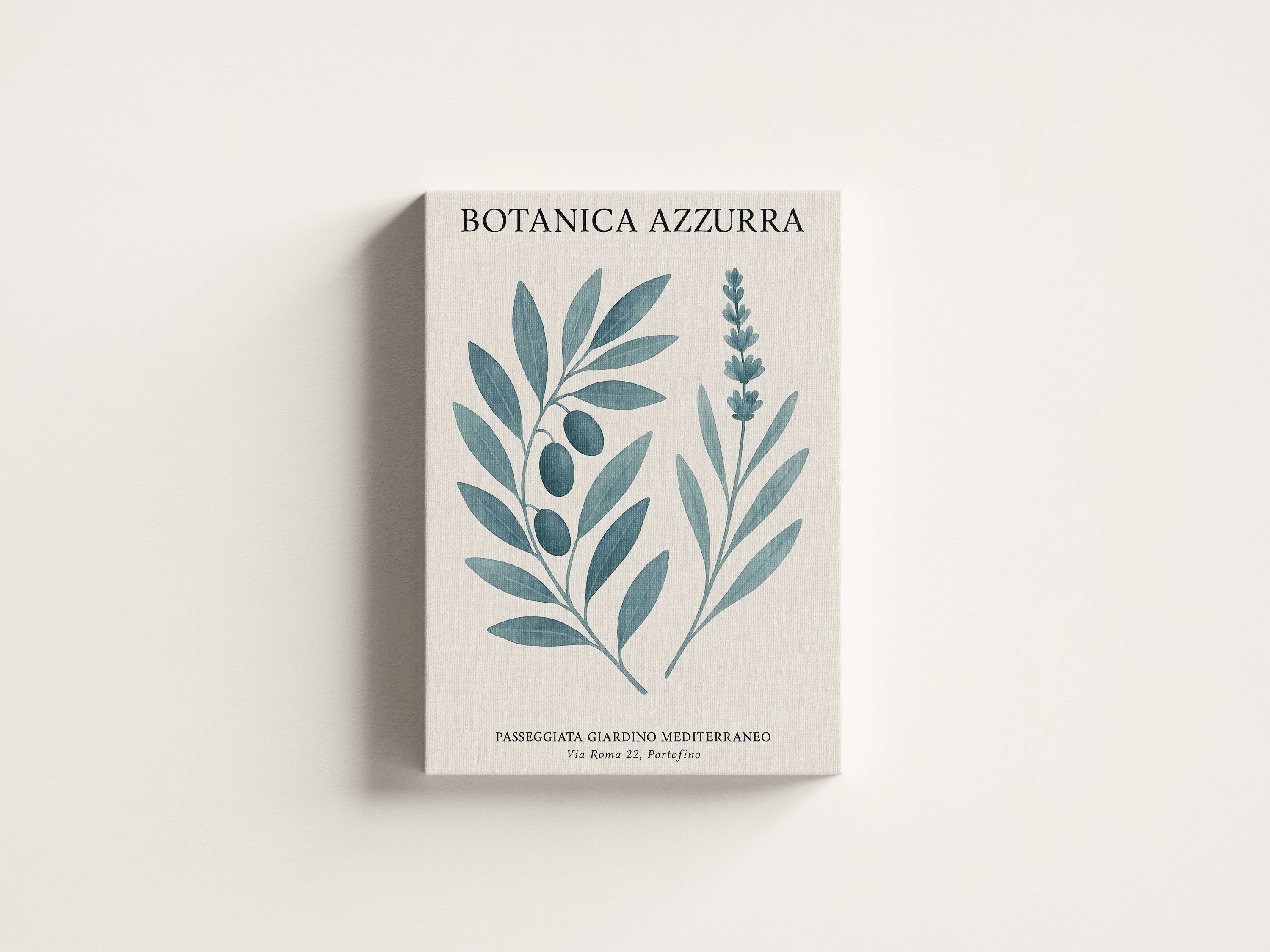 Botanica Azzurra - Mediterranean Botanical Art Print