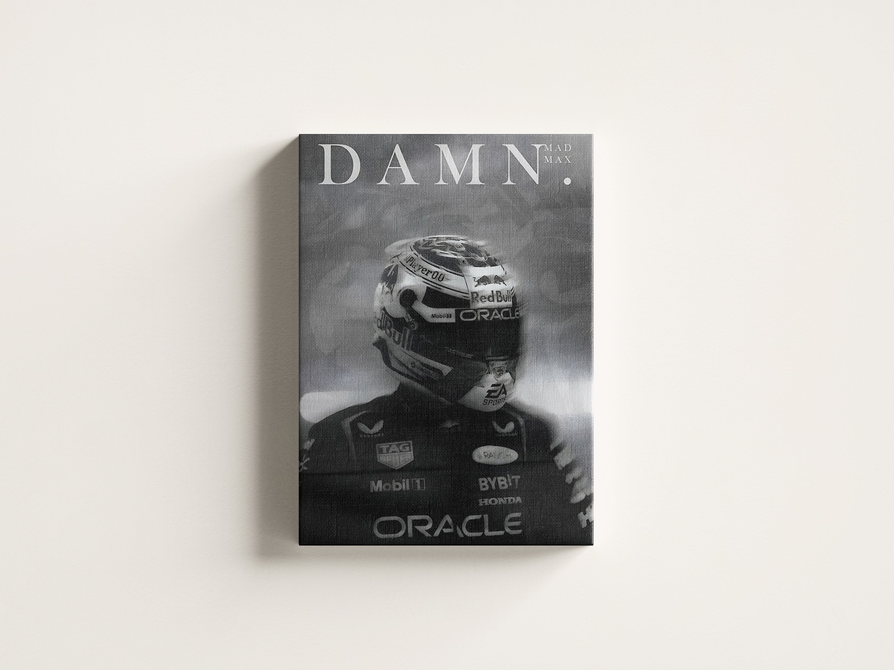 Max Verstappen Poster – DAMN. F1 Racing Art Print for Fans