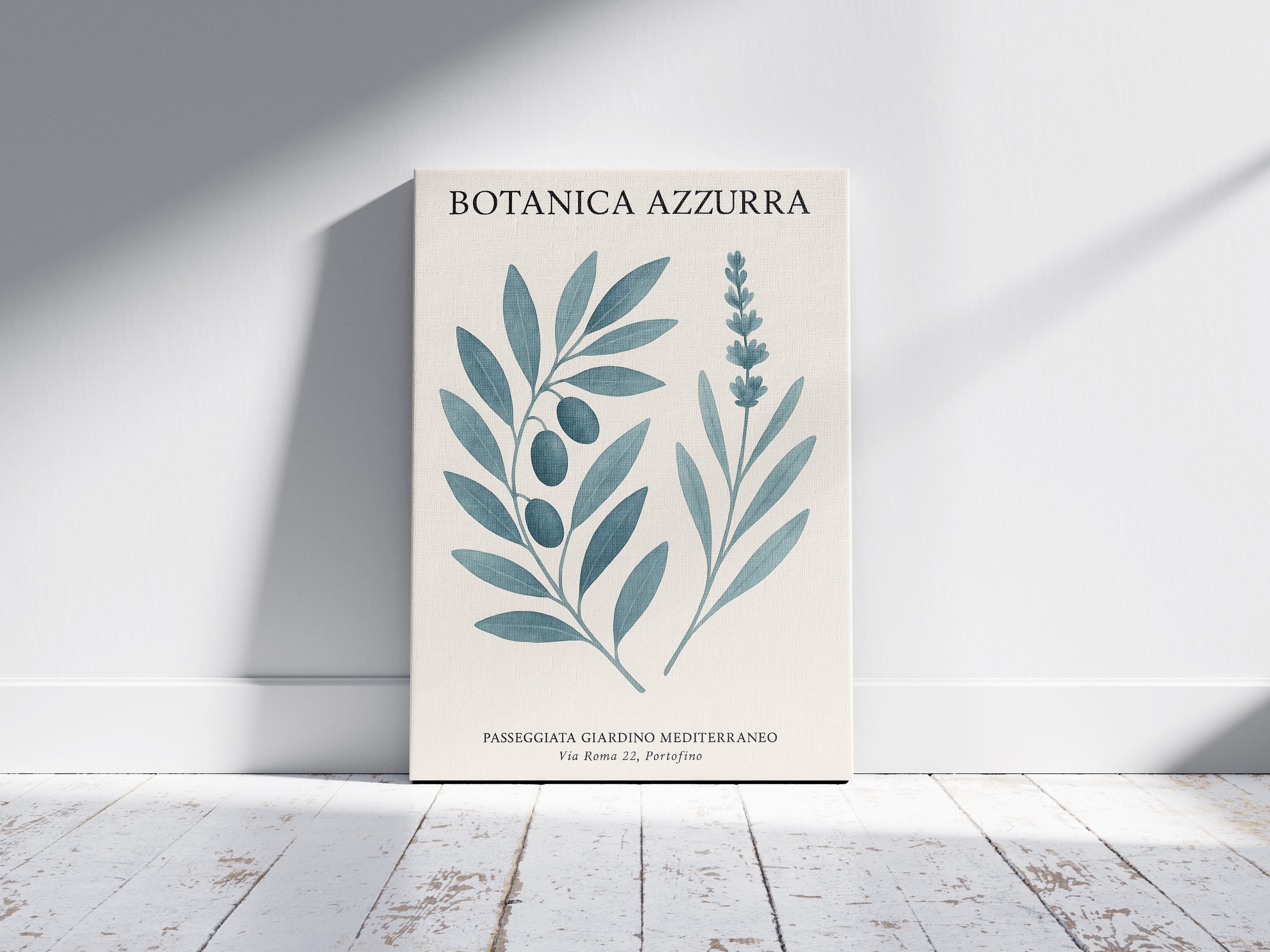 Botanica Azzurra - Mediterranean Botanical Art Print