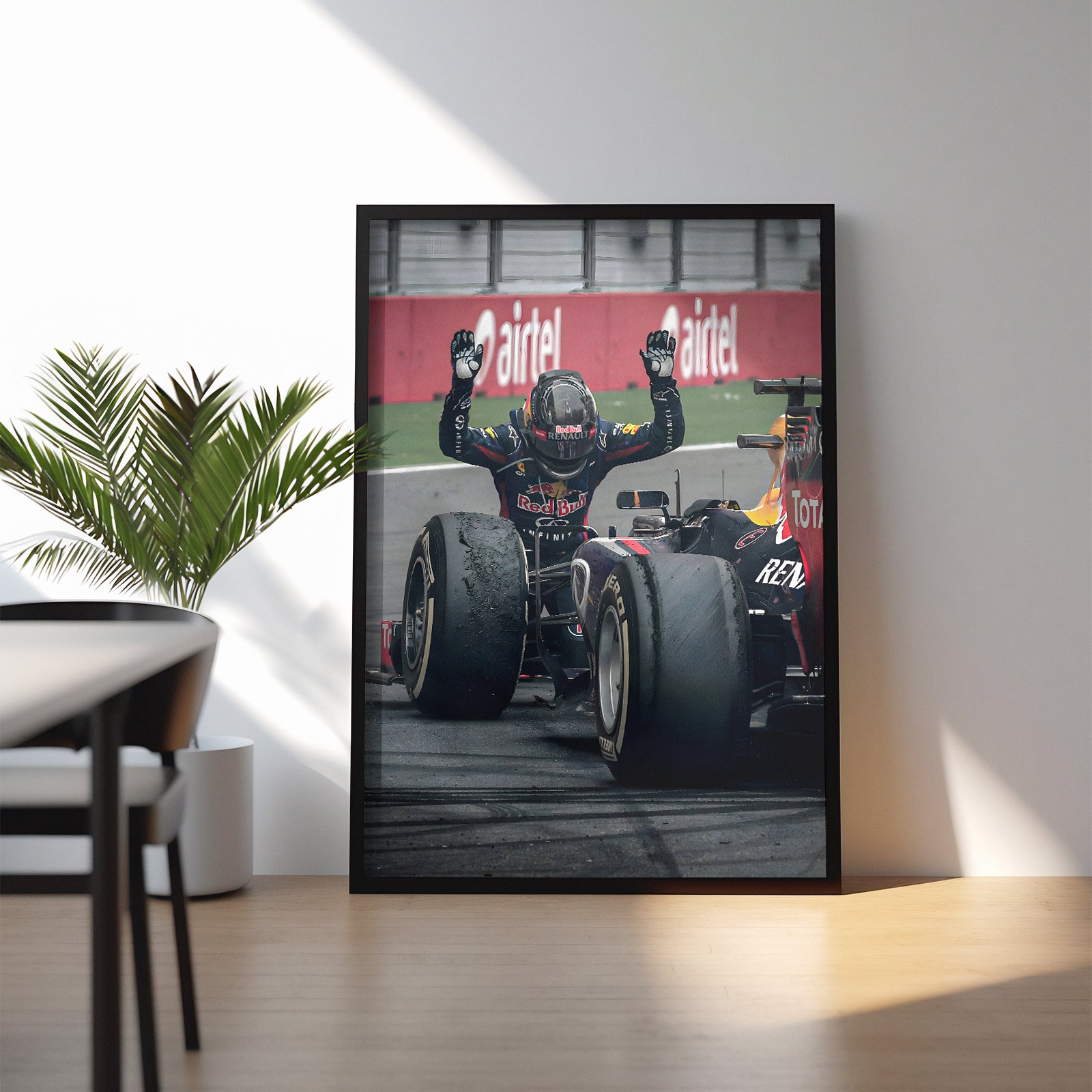 Red Bull F1 Victory Poster – Champion Celebration Motorsport Wall Art, Canvans Wall Art