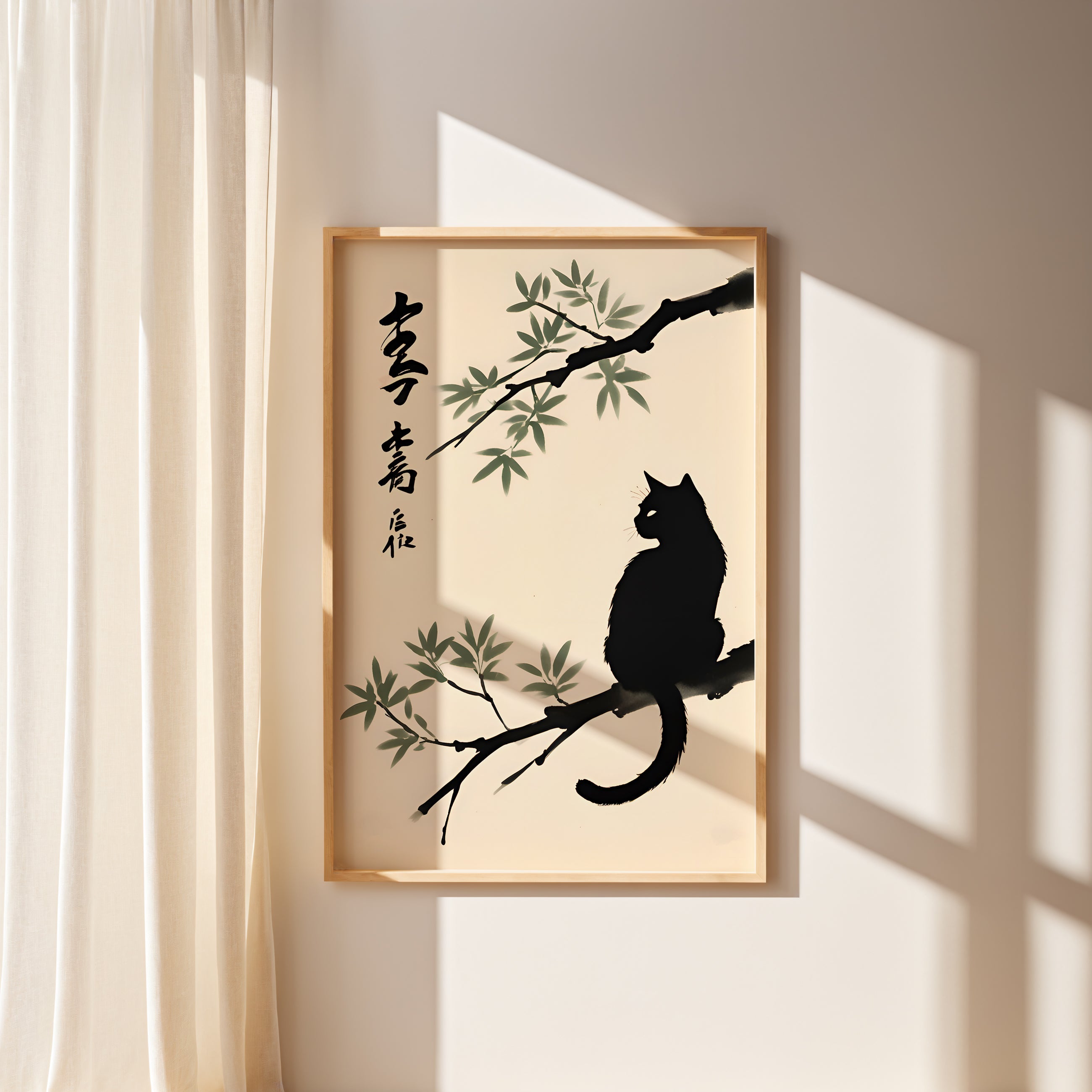 Zen Black Cat