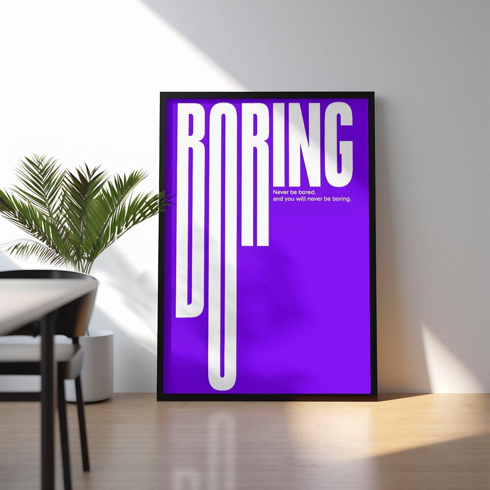 BORING.