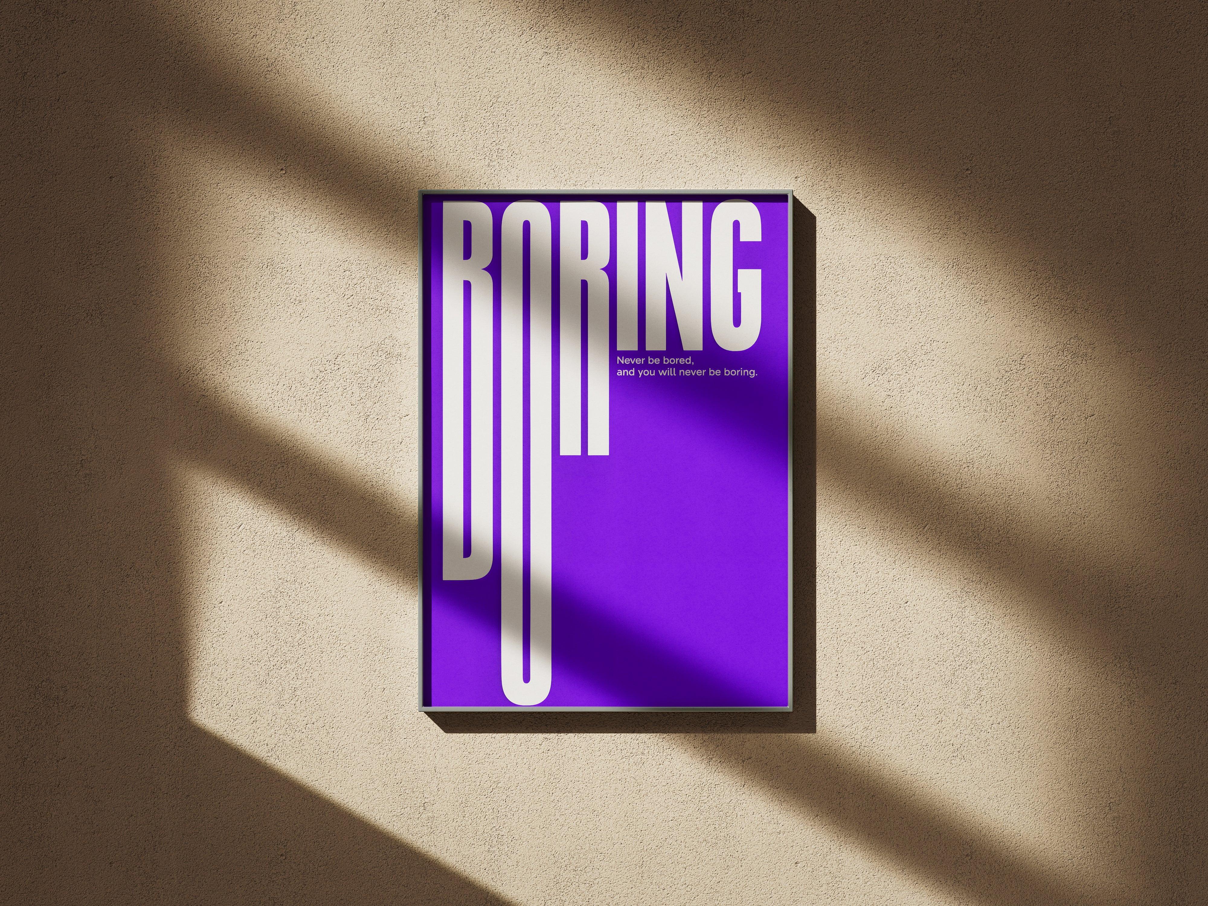 BORING.