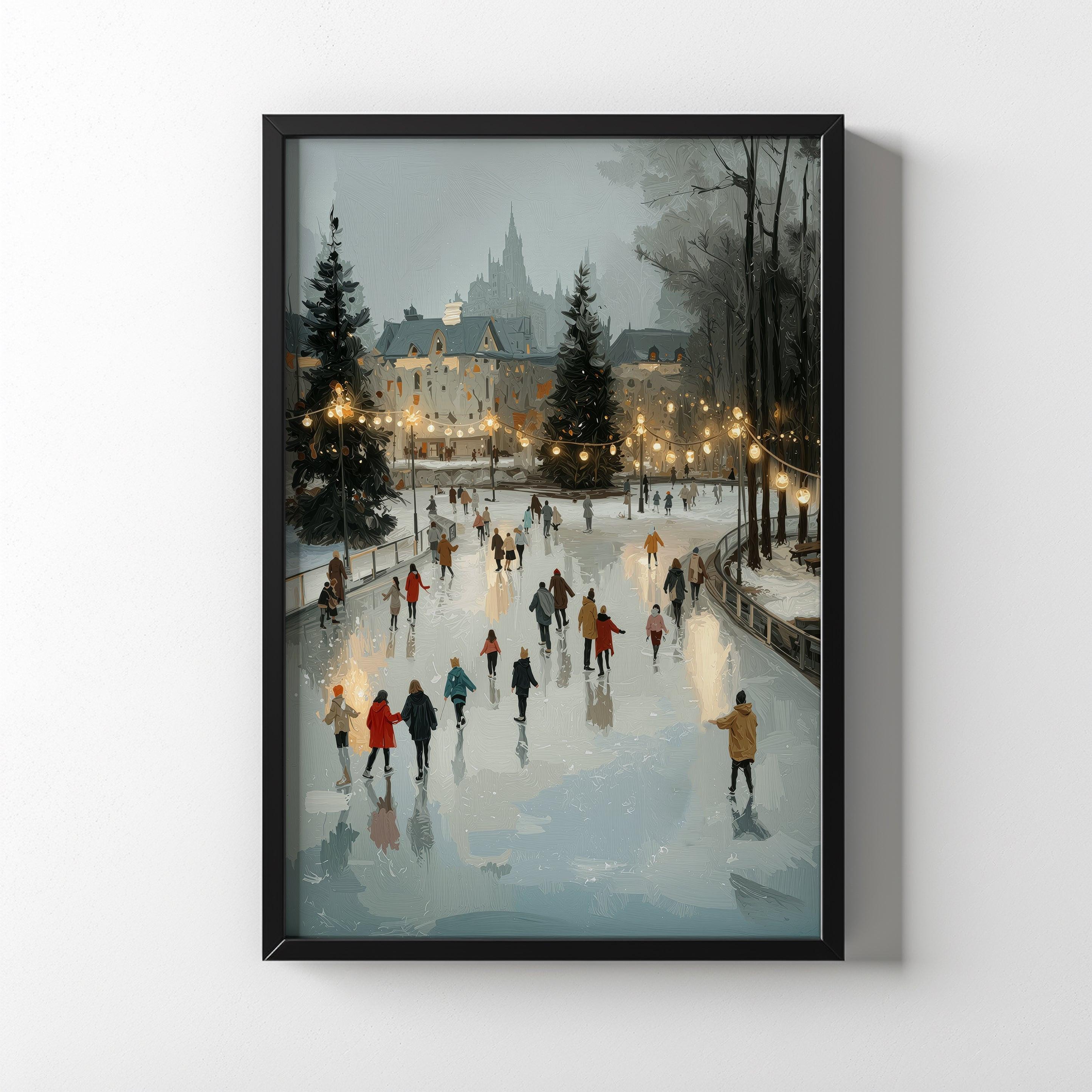 Evening on Ice.