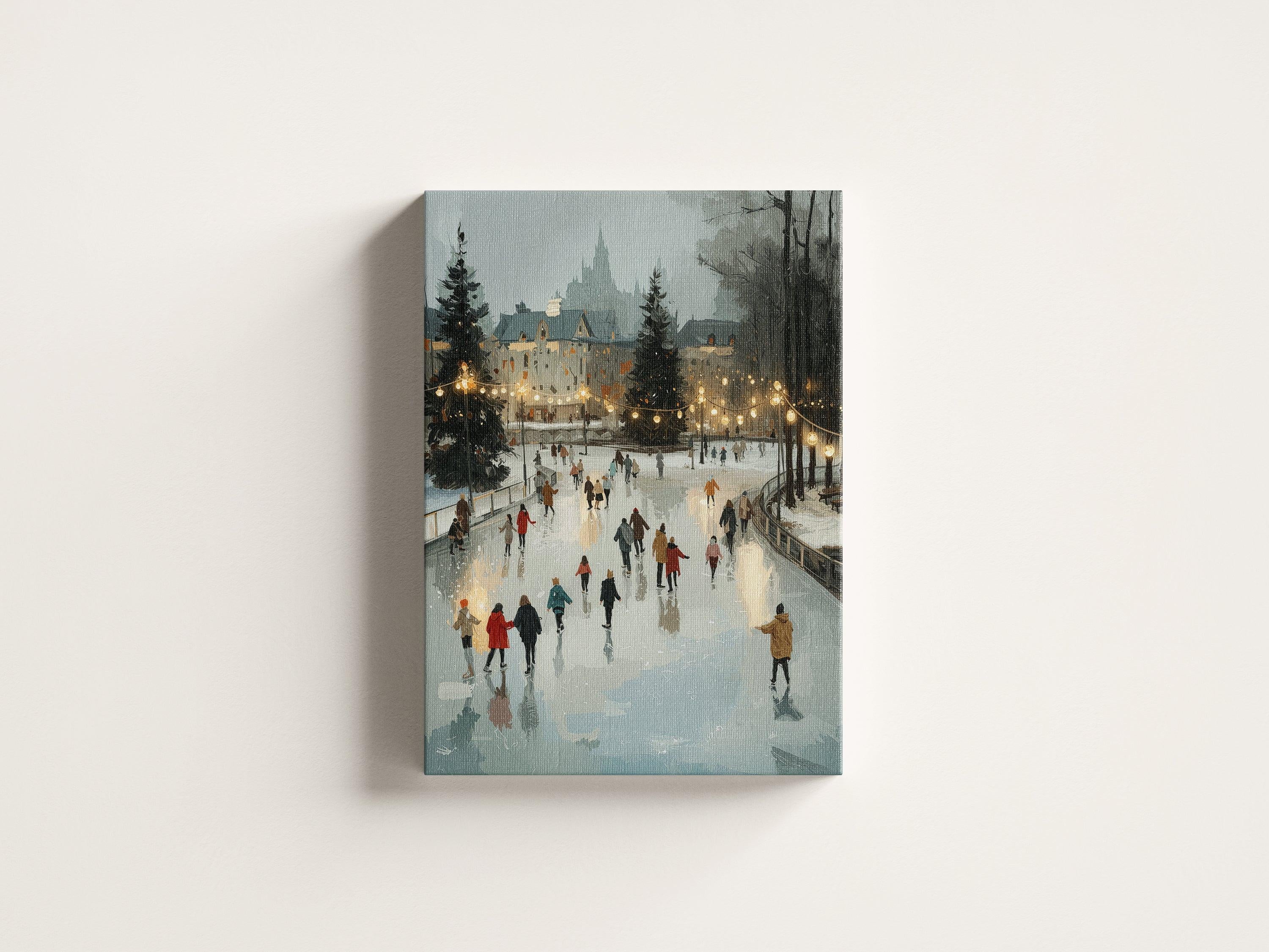 Evening on Ice.