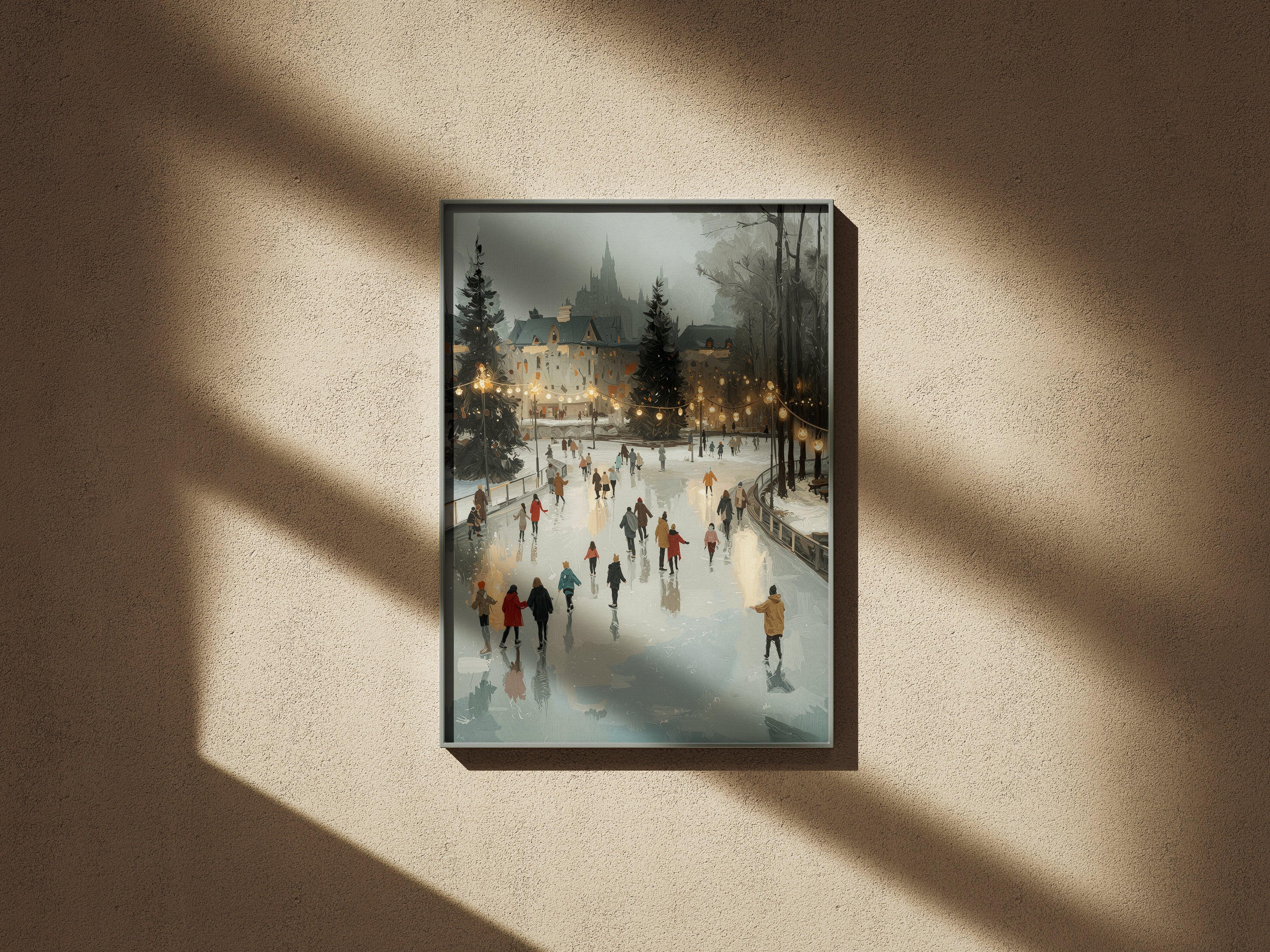 Evening on Ice.