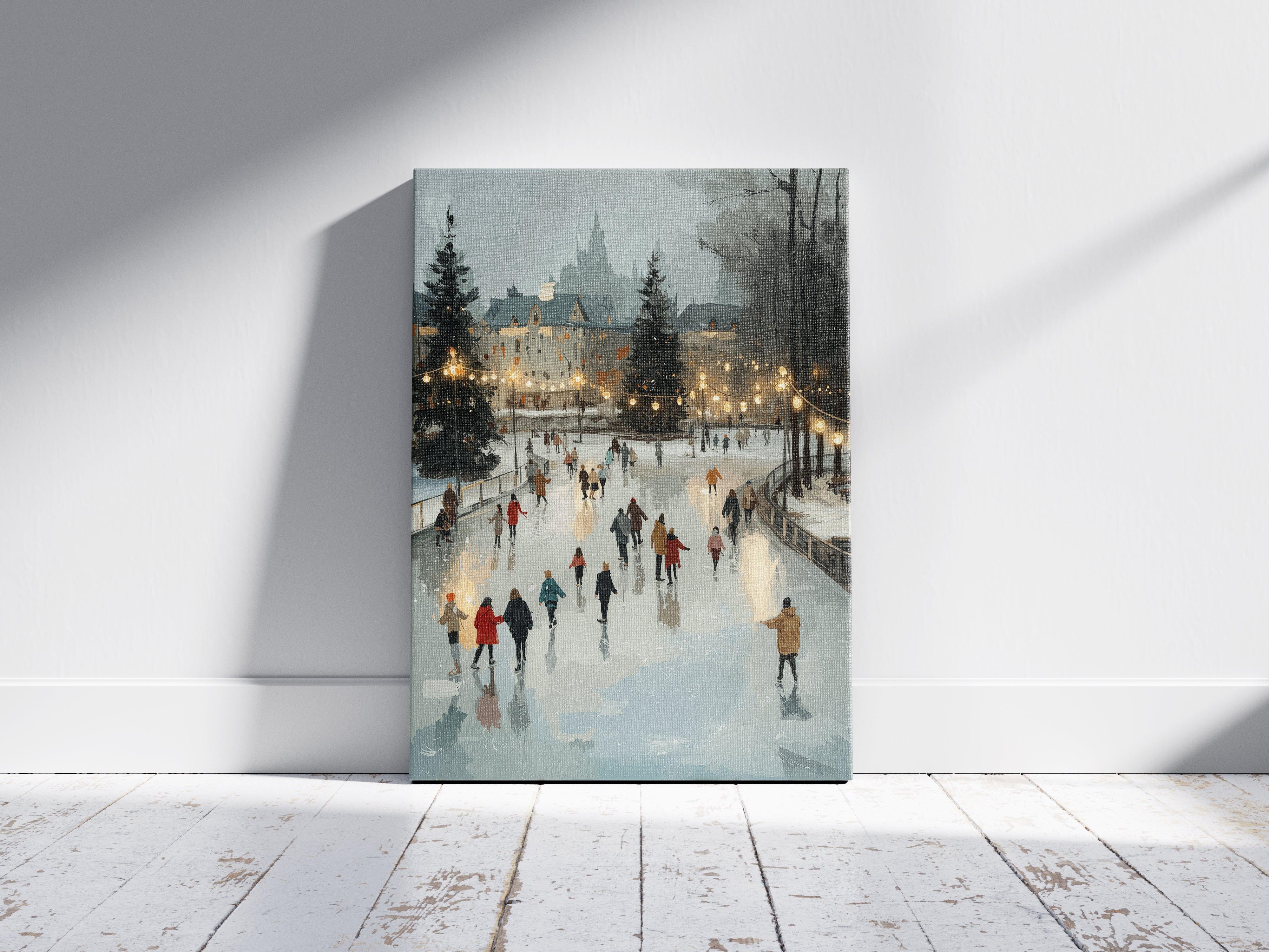 Evening on Ice.