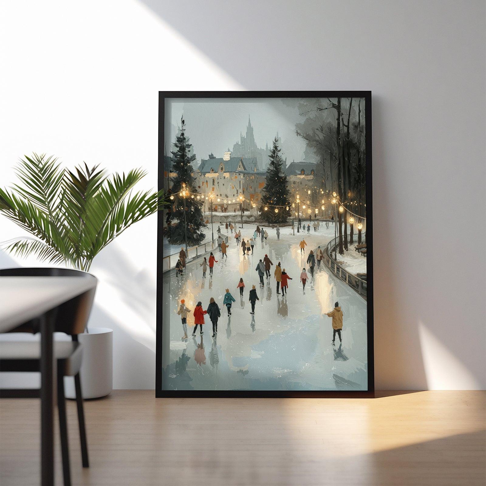 Evening on Ice.