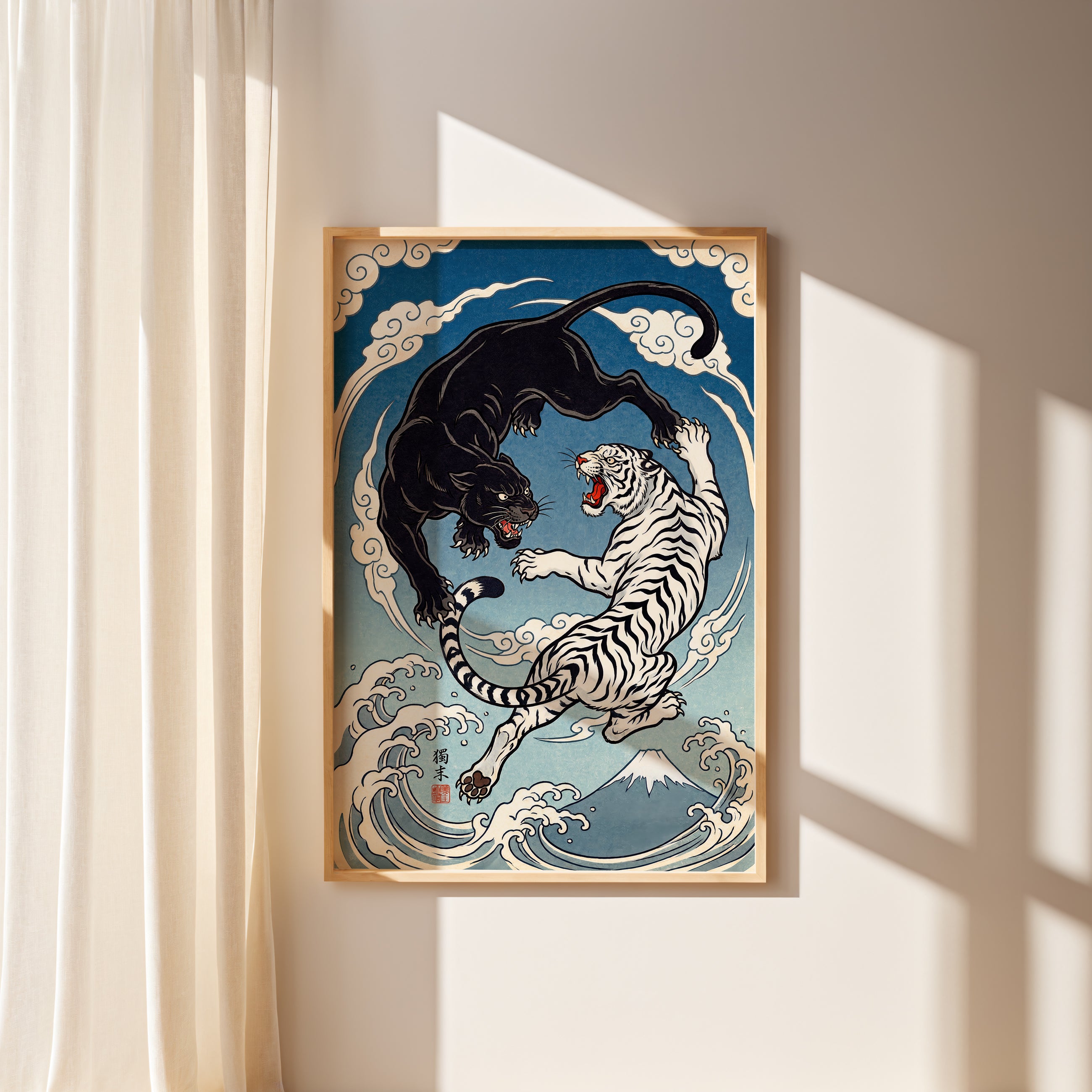 Japanese Canvas Wall Art - NufsArt