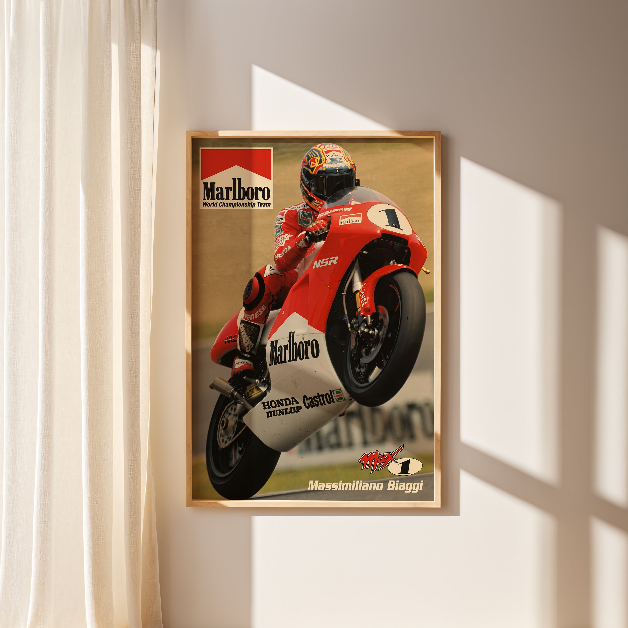 Max Biaggi Wheelie Celebration