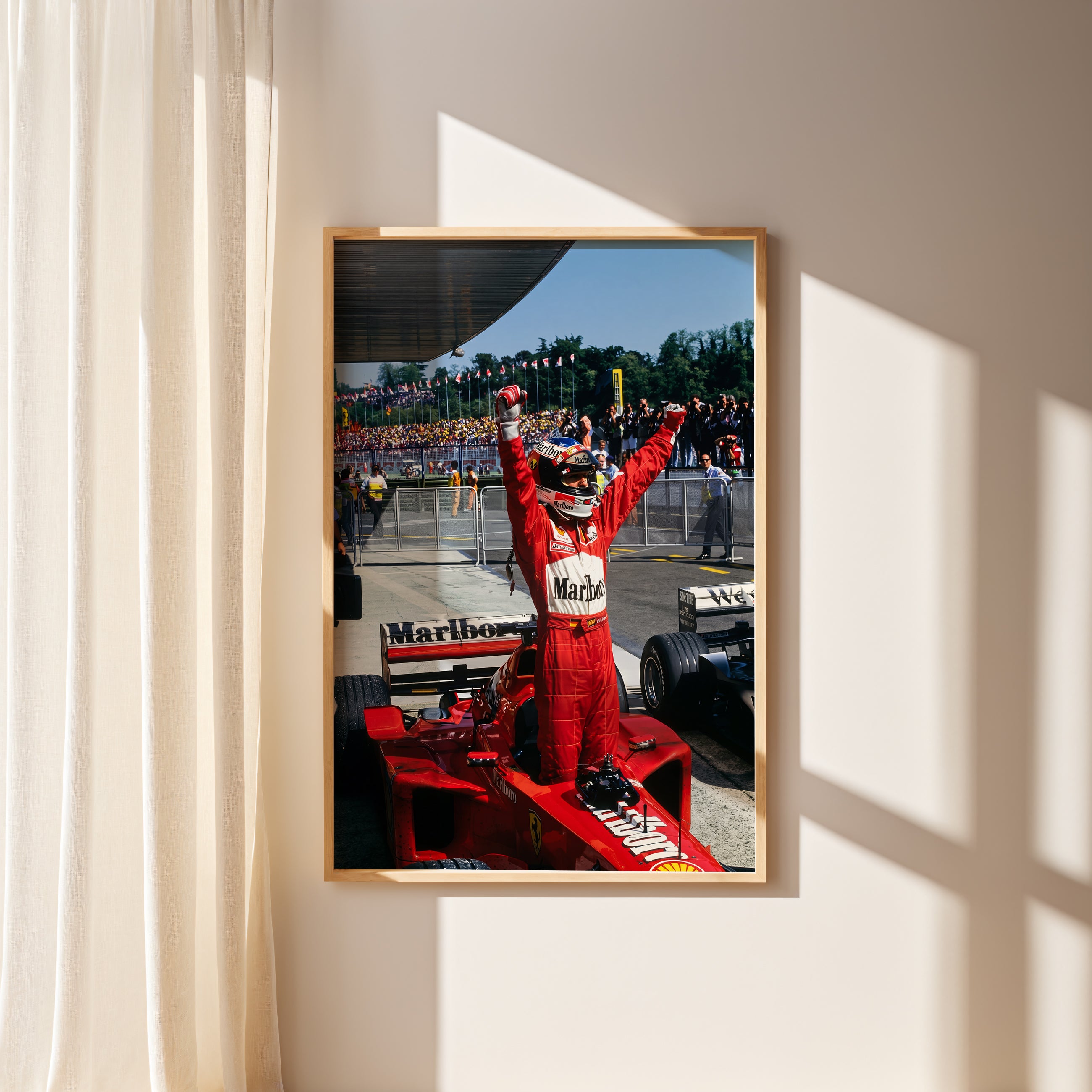 Michael Schumacher - Victory in Red