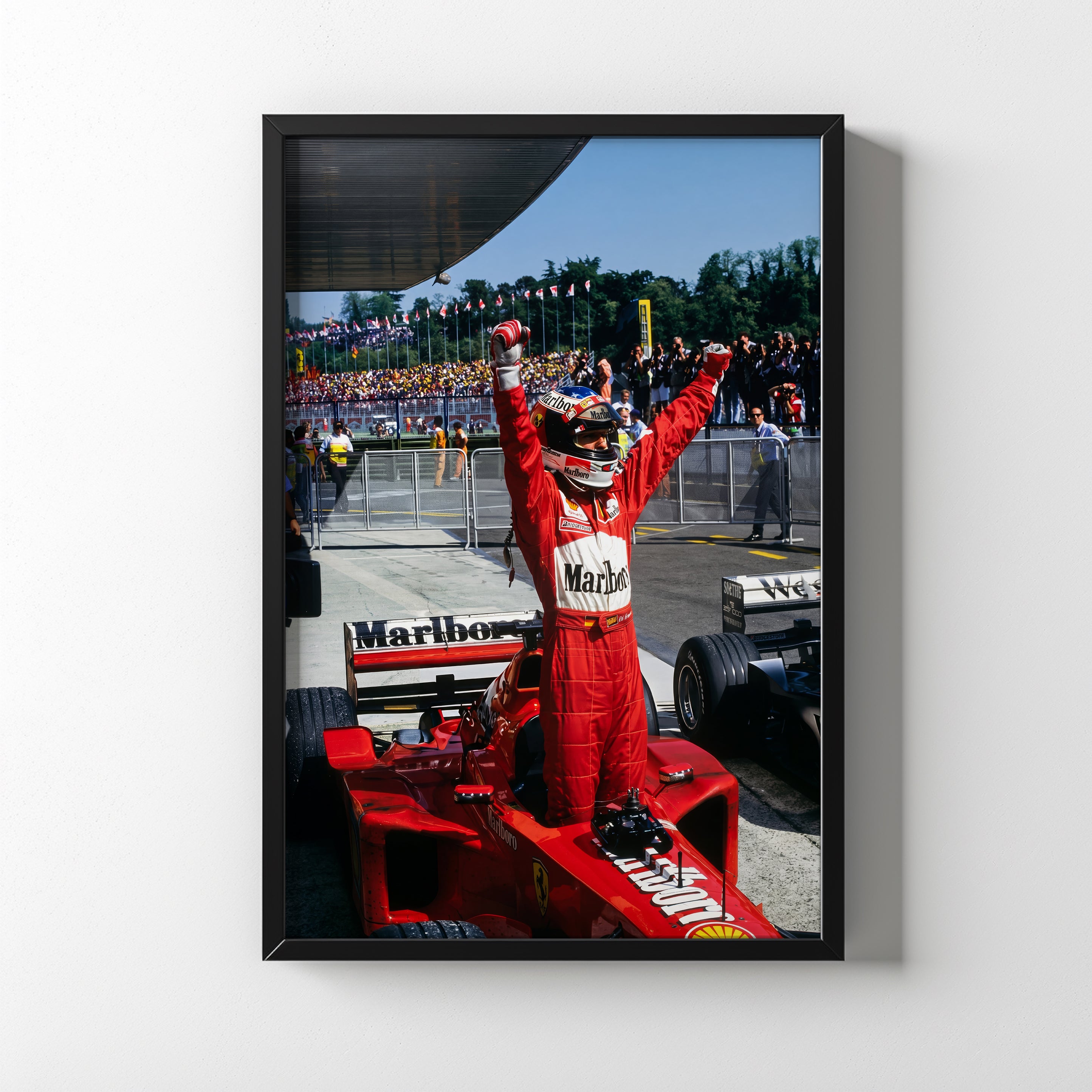 Michael Schumacher - Victory in Red