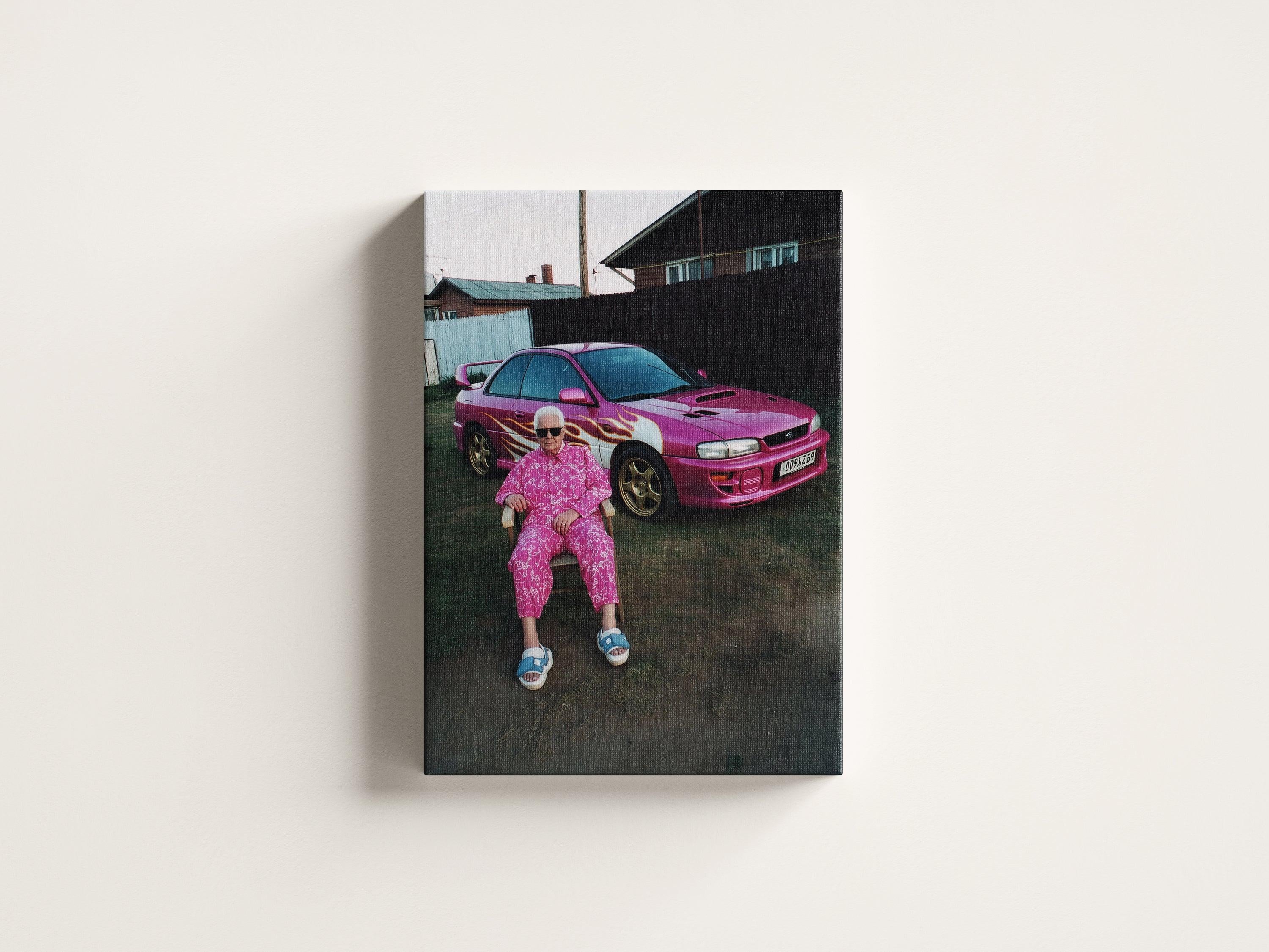 Pink Turbo Grandma.