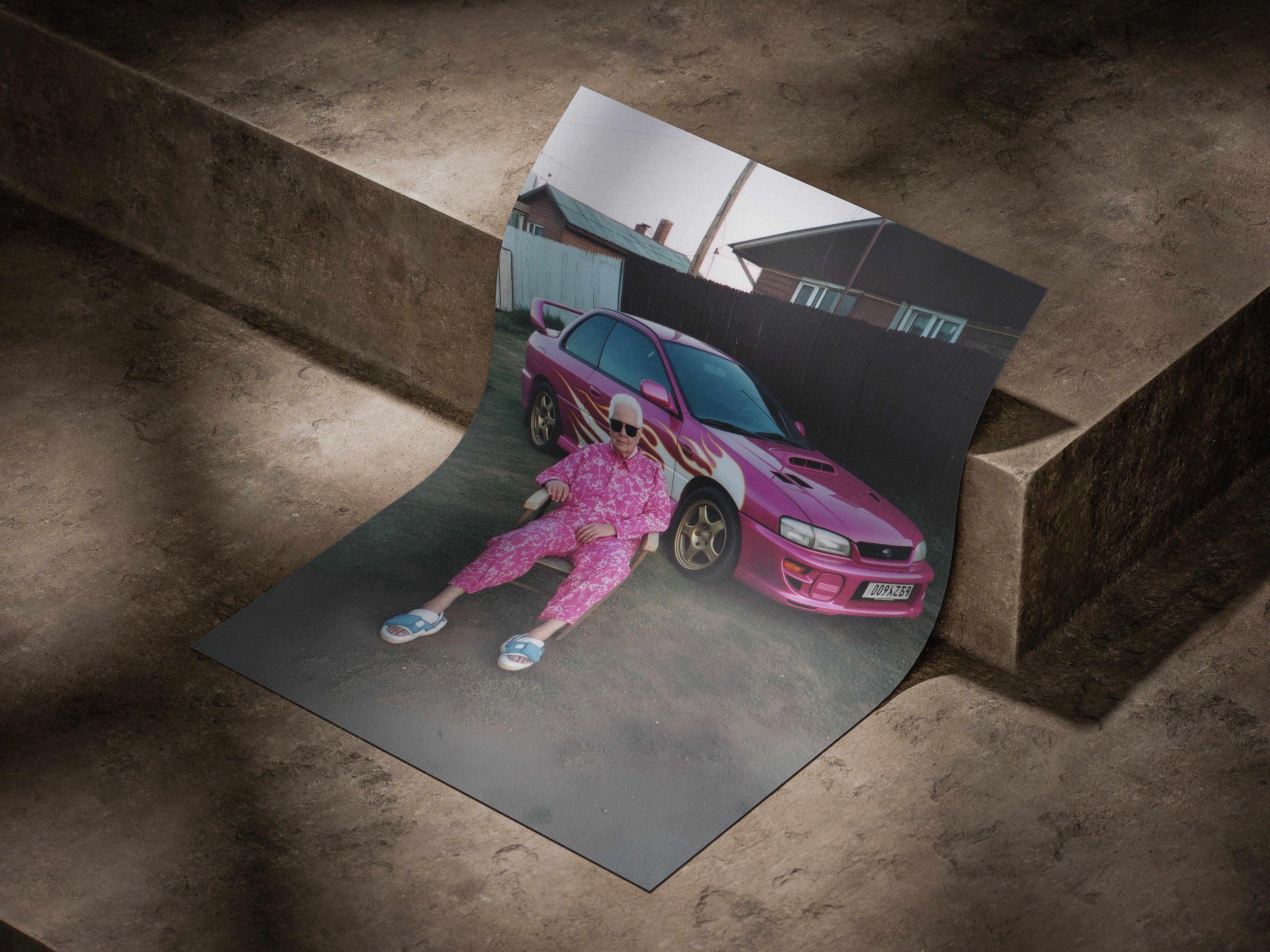 Pink Turbo Grandma.