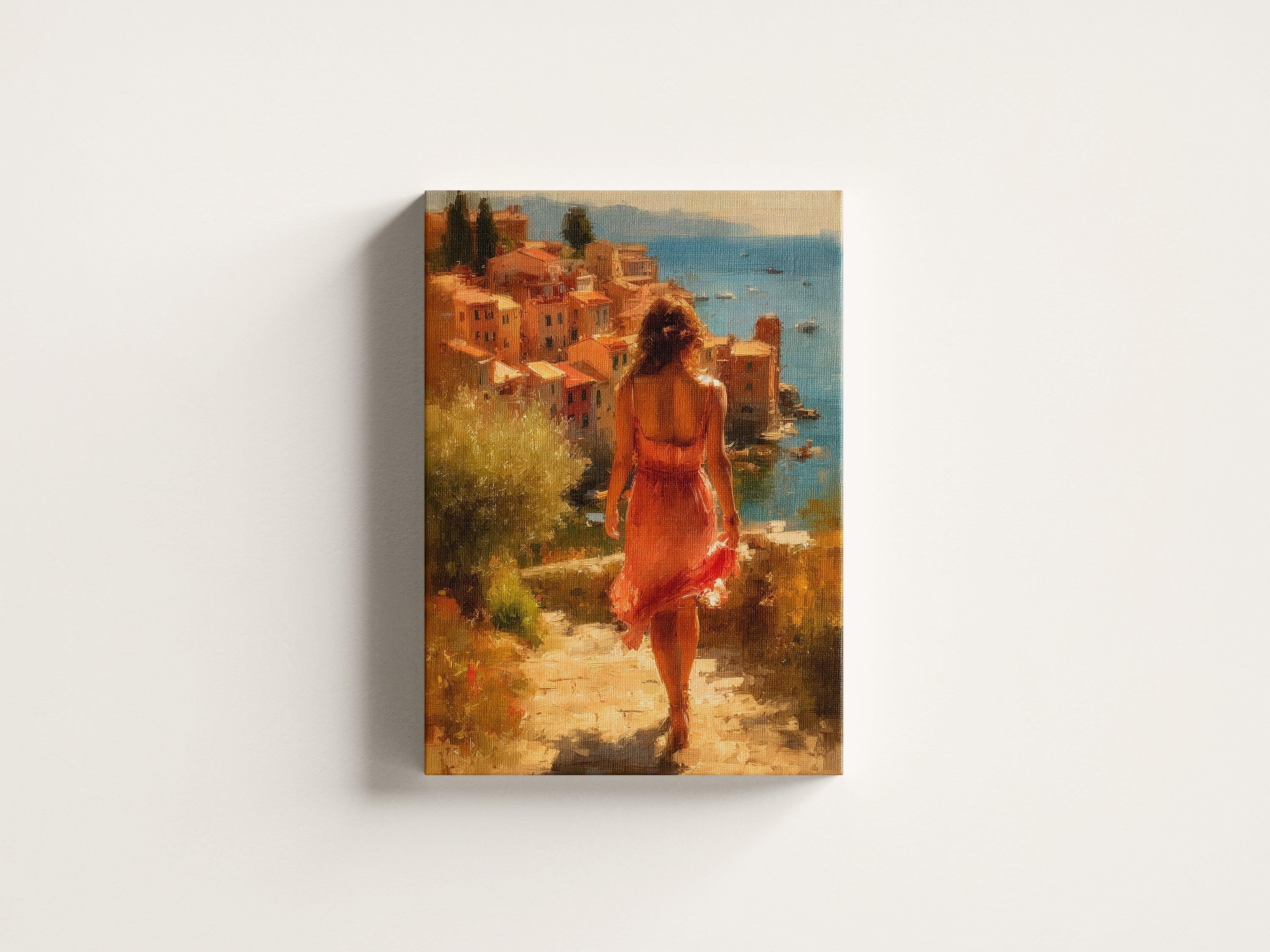 Steps to the Sea.