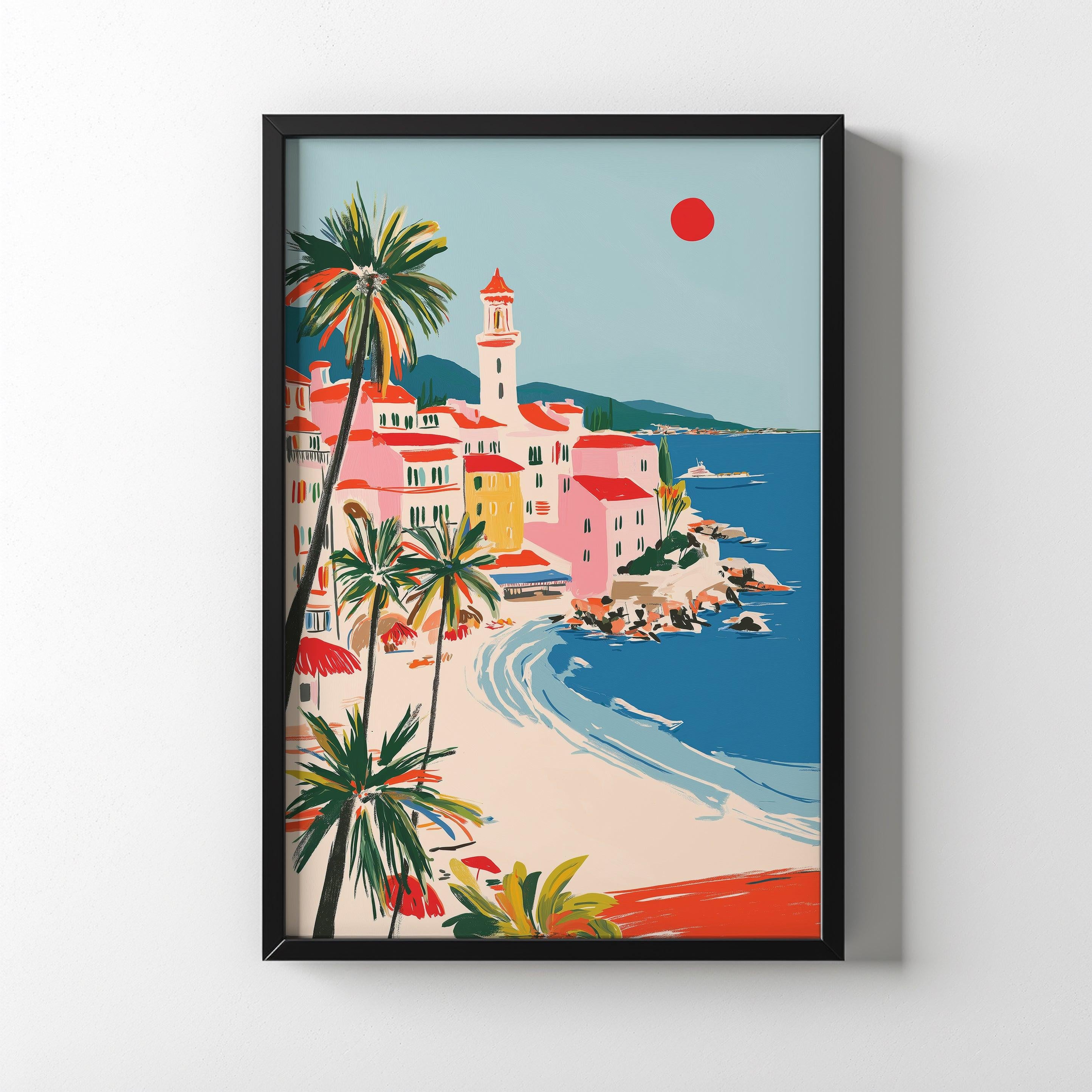 Sun Over the Riviera.
