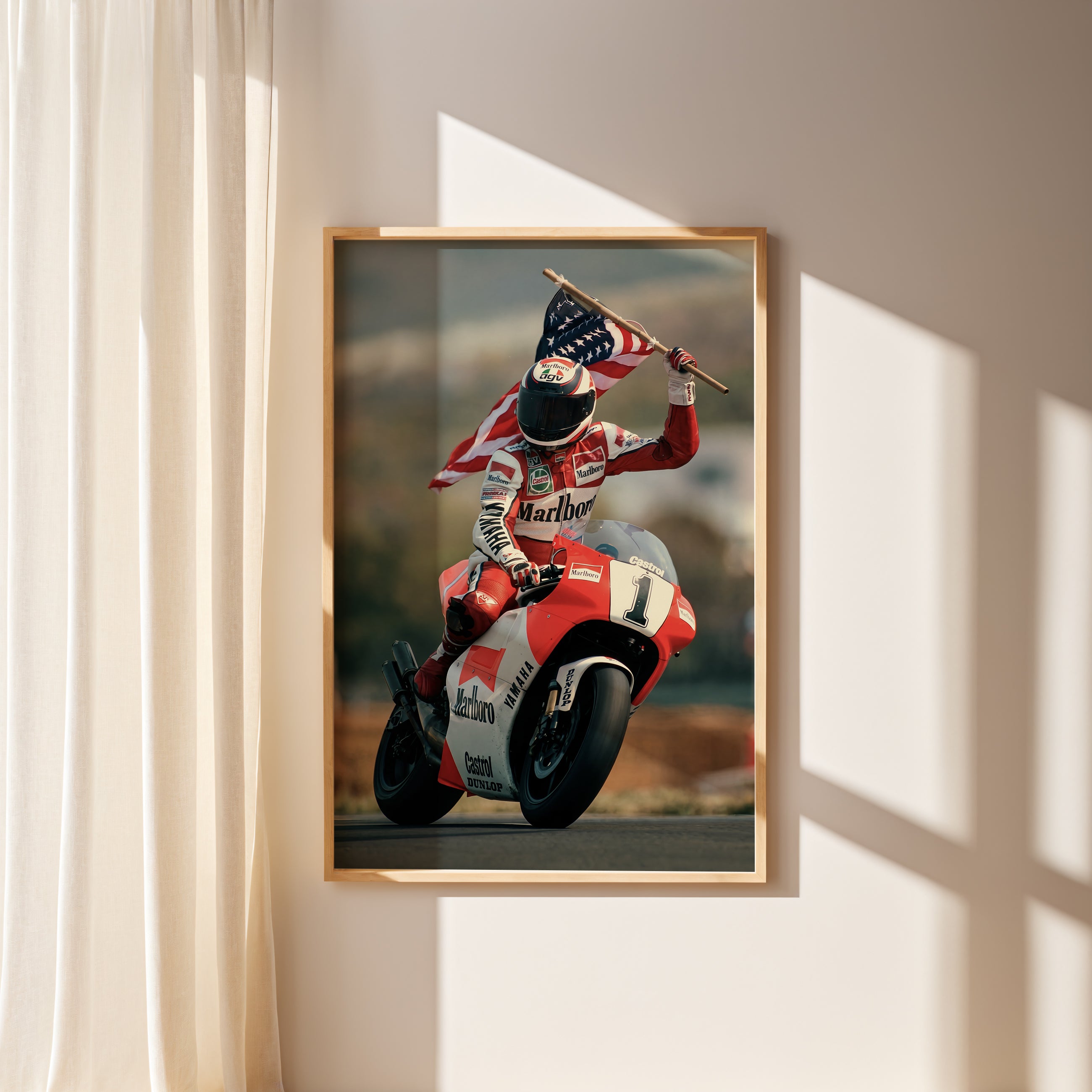 Wayne Rainey 1992 Champion