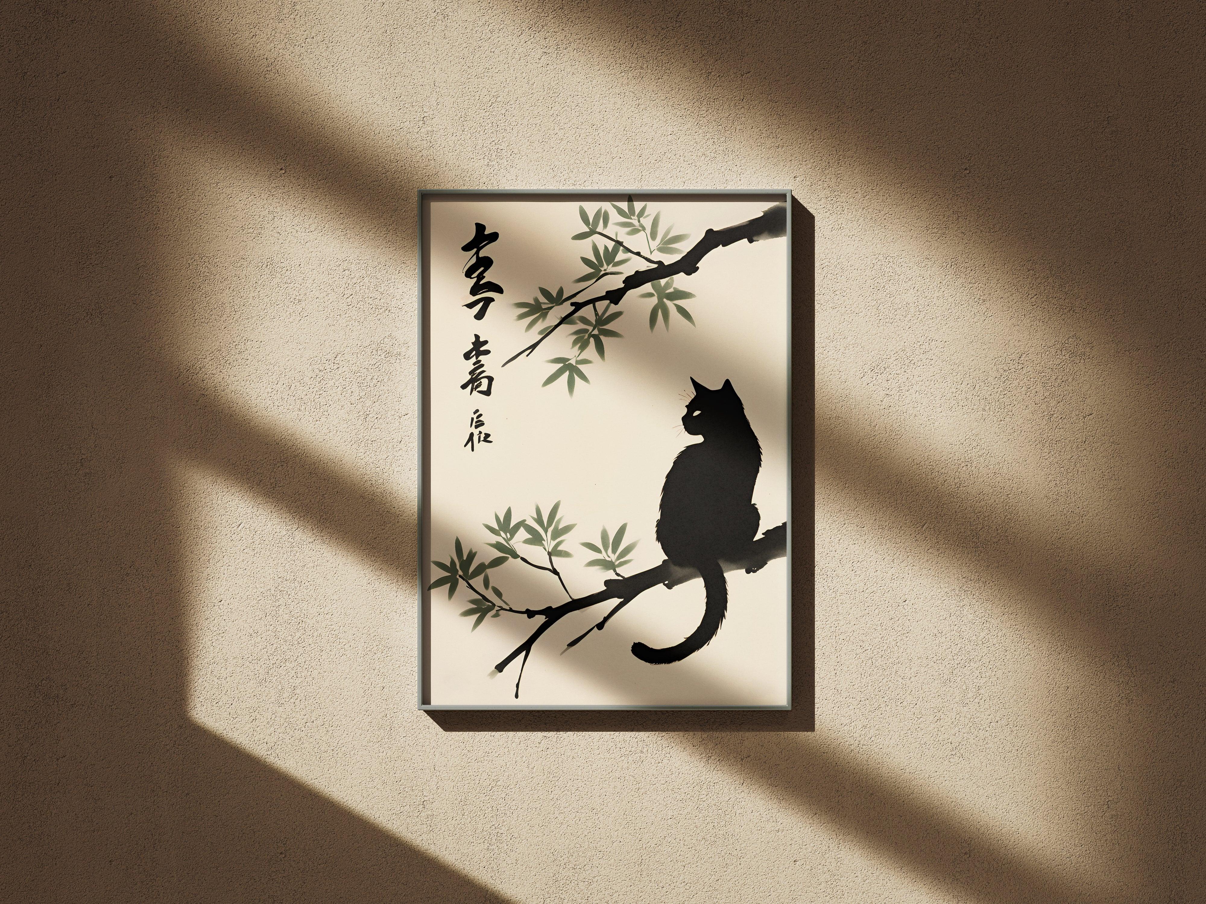 Zen Black Cat.