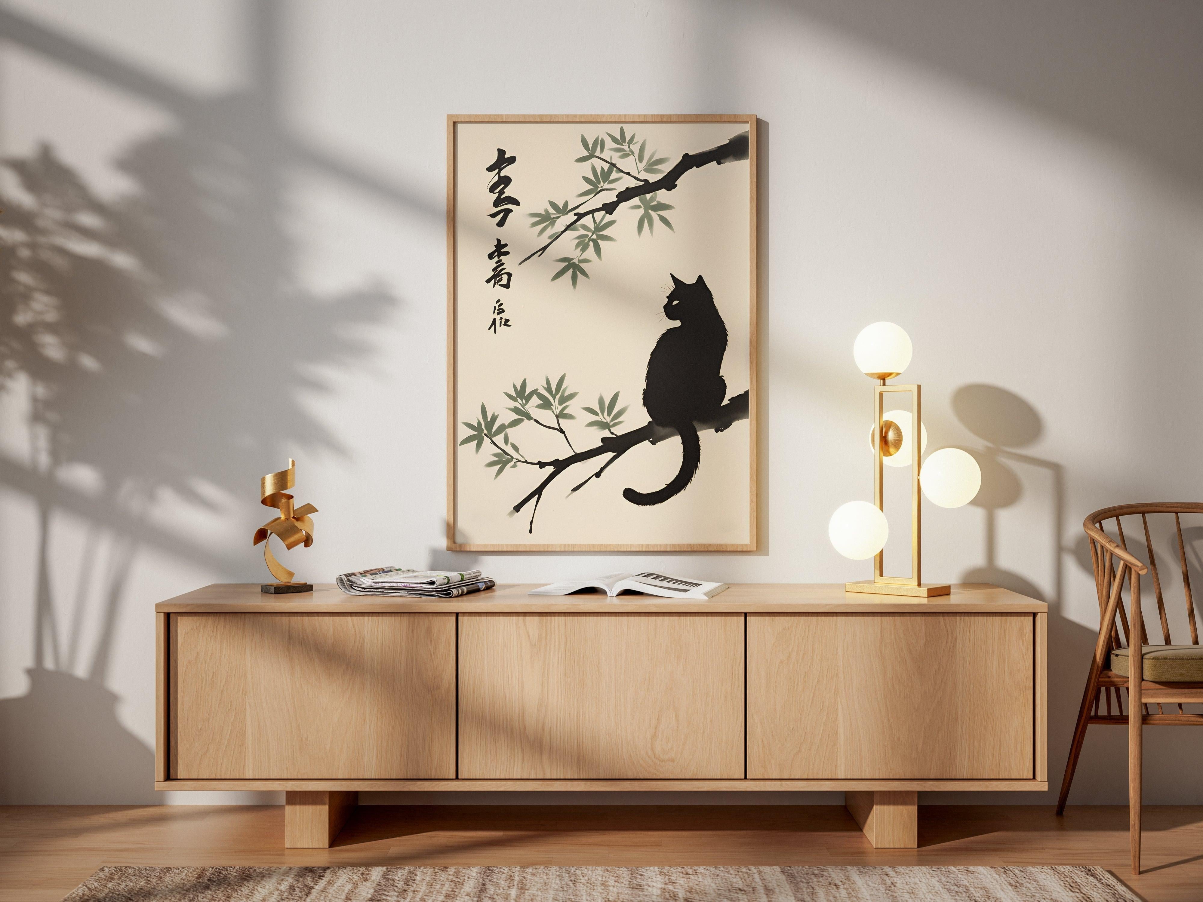 Zen Black Cat.